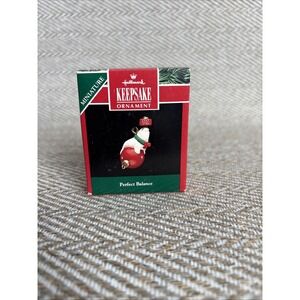 Hallmark Keepsake Miniature Ornament 1992 PERFECT BALANCE
